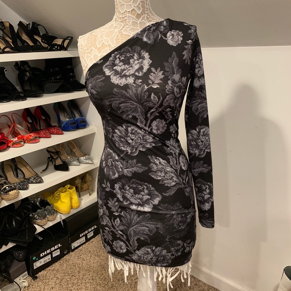 Designer dress by Denny Rose